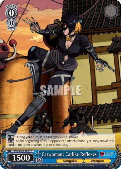 Catwoman Catlike Reflexes BNJ/SX01-T09 TD Batman Ninja Card