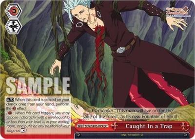 Caught In a Trap SDS/SX05-079 CC The Seven Deadly Sins: Revival of The Commandments Card