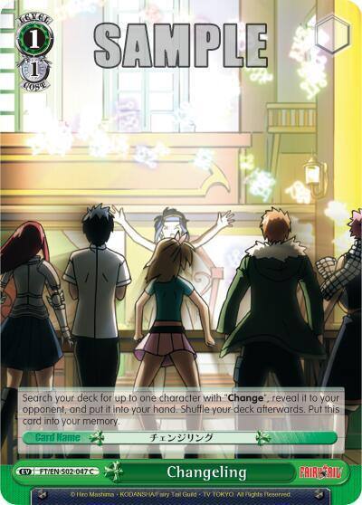 Changeling FT/EN-S02-047 C Fairy Tail ver.E Card