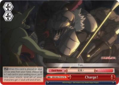Charge GBS/S63-TE10 TD Goblin Slayer Card