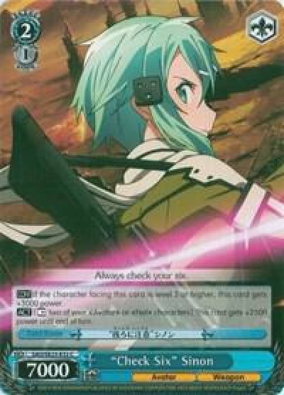 Check Six Sinon SAO/SE23-E32 C Sword Art Online II Card
