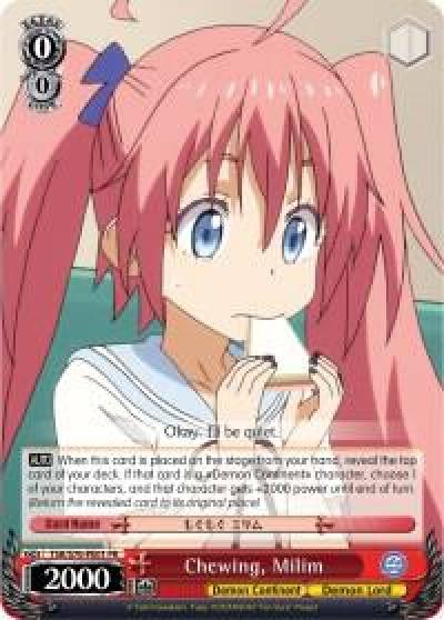Chewing Milim TSK/S70-PE01 PR That Time I Got Reincarnated as a Slime Card