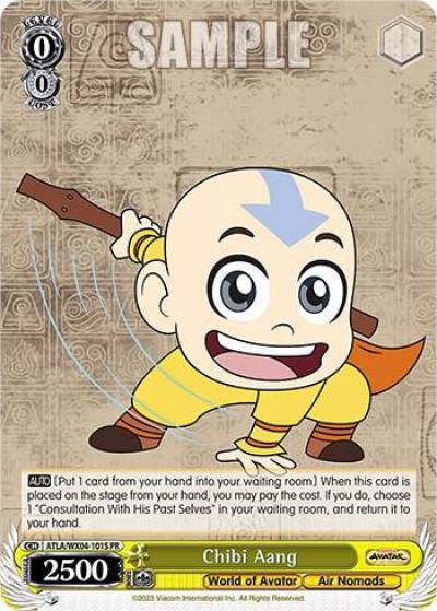 Chibi Aang Foil ATLA/WX04-101S PR Avatar: The Last Airbender Card
