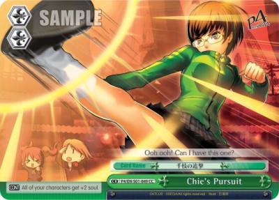 Chies Pursuit P4/EN-S01-049 CC Persona 4 ver.E Card