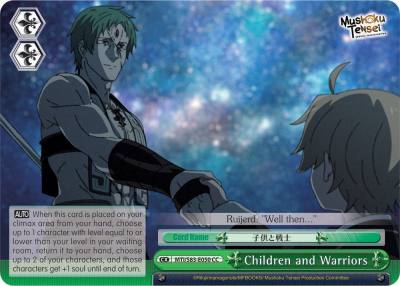 Children and Warriors MTI/S83-E050 CC Mushoku Tensei: Jobless Reincarnation Card