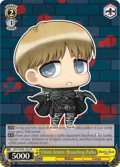 Chimi Armin Branching Paths AOT/SX04-102 PR Attack On Titan: Final Season Card