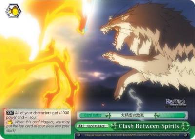 Clash Between Spirits Parallel Foil RZ/SE35-E42 C Re:ZERO: The Frozen Bond Card