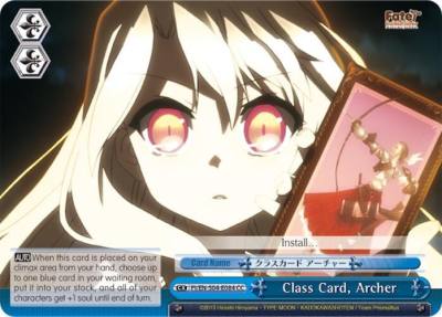 Class Card Archer PI/EN-S04-E084 CC Fate/kaleid liner PRISMA ILLYA DX Card