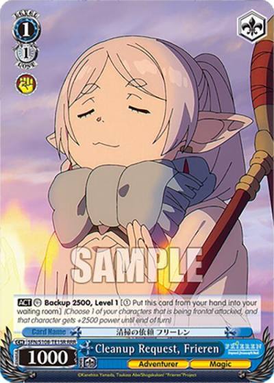Cleanup Request Frieren RRR SFN/S108-TE15R RRR Frieren: Beyond Journey’s End Card
