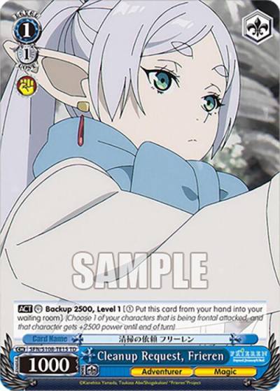 Cleanup Request Frieren SFN/S108-TE15 TD Frieren: Beyond Journey’s End Card