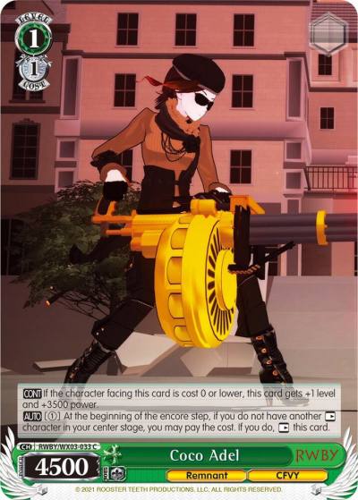Coco Adel RWBY/WX03-033 C RWBY Card