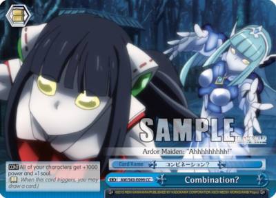 Combination AW/S43-E099 CC Accel World -Infinite Burst- Card
