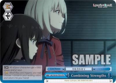 Combining Strengths LRC/W105-TE19 TD Lycoris Recoil Card