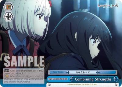 Combining Strengths RRR LRC/W105-TE19R RRR Lycoris Recoil Card