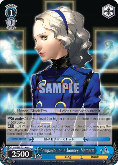 Companion on a Journey Margaret P4/EN-S01-084 U Persona 4 ver.E Card