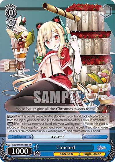 Concord SR AZL/S102-E123S SR Azur Lane Card