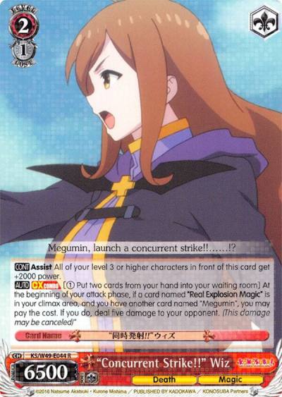 Concurrent Strike Wiz KS/W49-E044 R KonoSuba Card