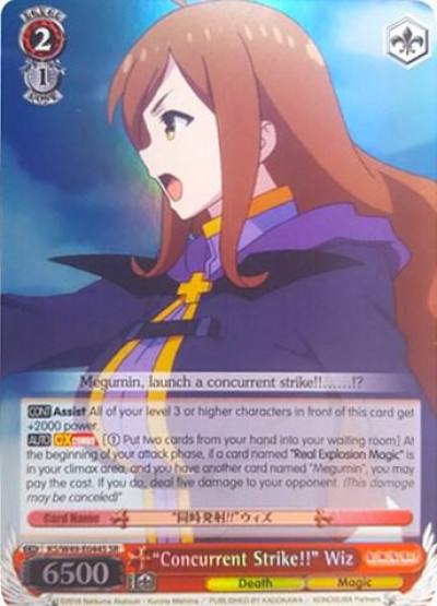 Concurrent Strike Wiz SR KS/W49-E044S SR KonoSuba Card