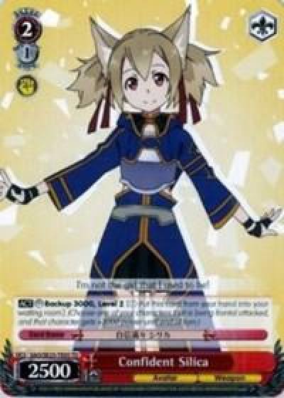 Confident Silica SAO/SE23-TE05 TD Sword Art Online II Card