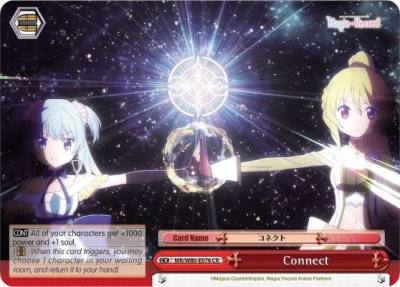 Connect MR/W80-E076 CR Magia Record: Puella Magi Madoka Magica [Side Story] (Anime) Card