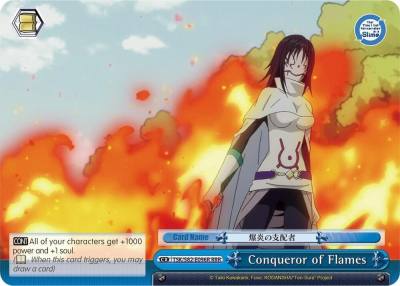 Conqueror of Flames RRR TSK/S82-E096 CC That Time I Got Reincarnated as a Slime Vol.2 Card
