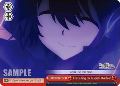 Containing the Magical Overload EIS/SX07-T09 The Eminence in Shadow Card