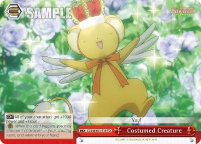 Costumed Creature CCS/WX01-T19 TD Cardcaptor Sakura: Clear Card Card