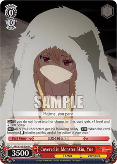 Covered in Monster Skin Yue ARI/S103-E061 C Arifureta: From Commonplace to World's Strongest Card
