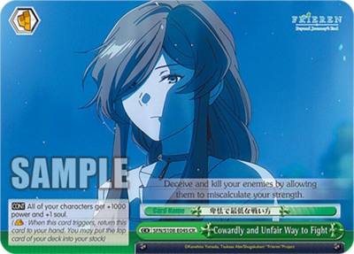 Cowardly and Unfair Way to Fight SFN/S108-E045 CR Frieren: Beyond Journey’s End Card