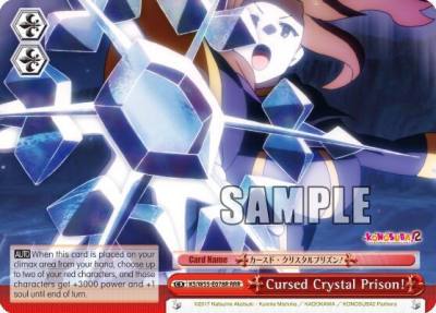 Cursed Crystal Prison RRR KS/W55-E078R RRR KonoSuba 2 Card