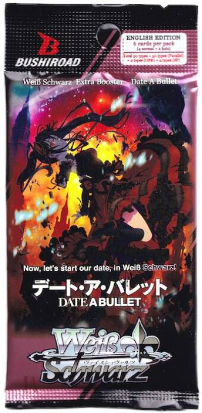 Date A Bullet Extra Booster Pack  Date A Bullet Card
