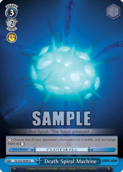 Death Spiral Machine GL/S52-E098 Gurren Lagann Card