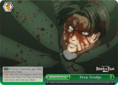 Deep Grudge RRR AOT/SX04-045R RRR Attack On Titan: Final Season Card