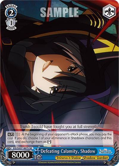 Defeating Calamity Shadow SR EIS/SX07-067S The Eminence in Shadow Card