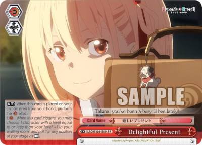 Delightful Present LRC/W105-E104 PR Lycoris Recoil Card