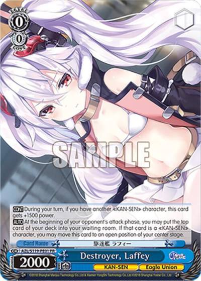 Destroyer Laffey PR AZL/S119-PE01 PR Azur Lane Vol. 2 Card