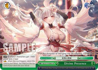 Divine Presence AZL/S119-E065 CR Azur Lane Vol. 2 Card