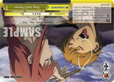 Dog and Owner CSM/S96-TE09 TD Chainsaw Man Card