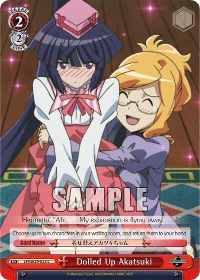 Dolled Up Akatsuki LH/SE20-E23 C LOG HORIZON Card