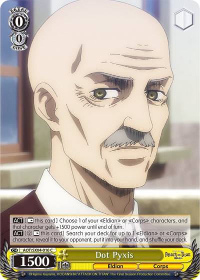 Dot Pyxis AOT/SX04-016 C Attack On Titan: Final Season Card