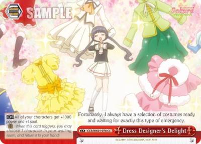 Dress Designers Delight CCS/WX01-076 CC Cardcaptor Sakura: Clear Card Card