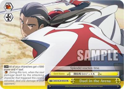 Duel in the Arena SAO/S20-E025 RE Sword Art Online Chronicle Set Card