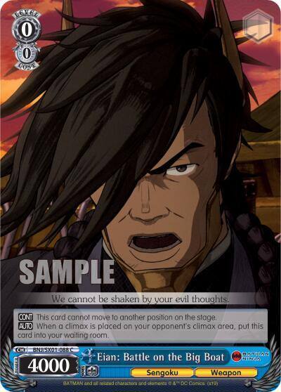 Eian Battle on the Big Boat BNJ/SX01-088 C Batman Ninja Card