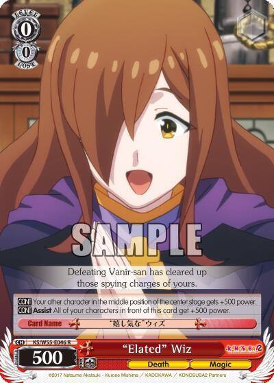 Elated Wiz KS/W55-E046 R KonoSuba 2 Card