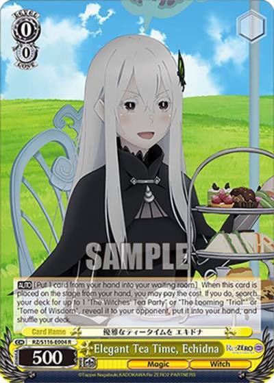 Elegant Tea Time Echidna RZ/S116-E004 Re:ZERO -Starting Life in Another World- Vol.3 Card