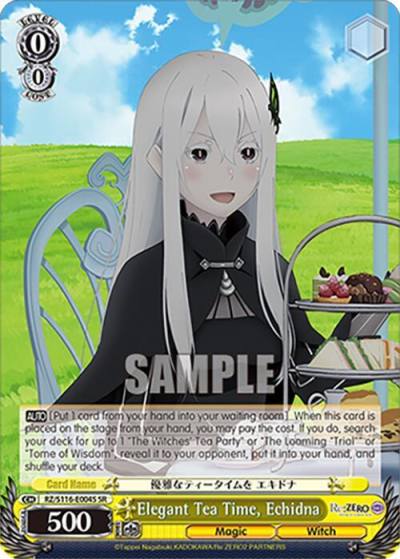 Elegant Tea Time Echidna SR RZ/S116-E004S Re:ZERO -Starting Life in Another World- Vol.3 Card