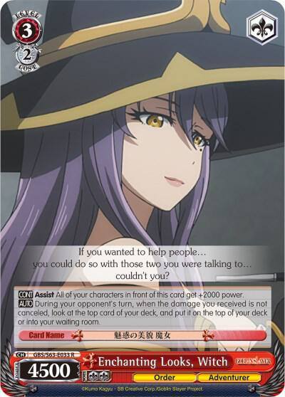 Enchanting Looks Witch GBS/S63-E033 R Goblin Slayer Card