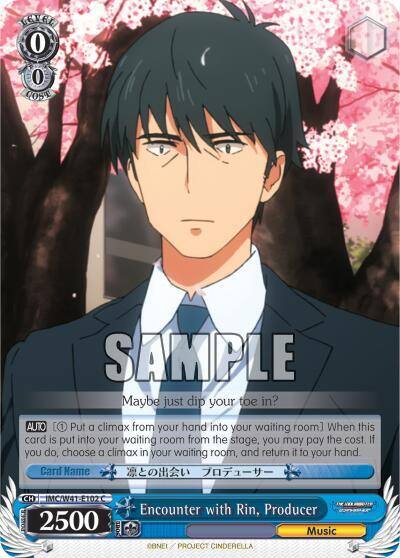 Encounter with Rin Producer IMC/W41-E102 C The iDOLM@STER Cinderella Girls Card