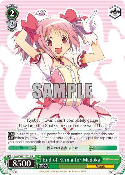 End of Karma for Madoka MM/W17-E029 R Puella Magi Madoka Magica Card