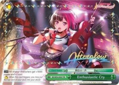 Enthusiastic Cry Alternate Art Promo BD/W54-E047PR PR BanG Dream! Girls Band Party! Card